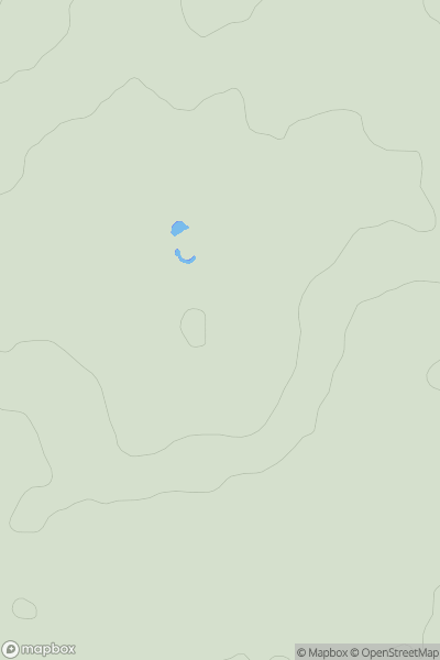Thumbnail image for Meppershall Hill showing contour plot for surrounding peak