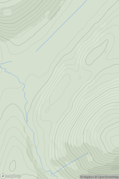 Thumbnail image for Bendrie showing contour plot for surrounding peak