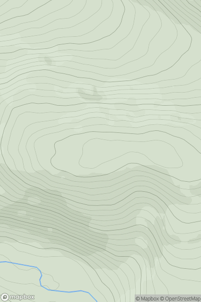 Thumbnail image for Cacra Hill showing contour plot for surrounding peak