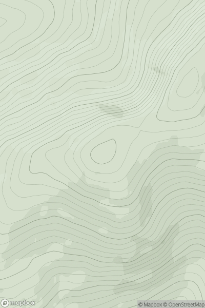 Thumbnail image for Punch Well Brae showing contour plot for surrounding peak