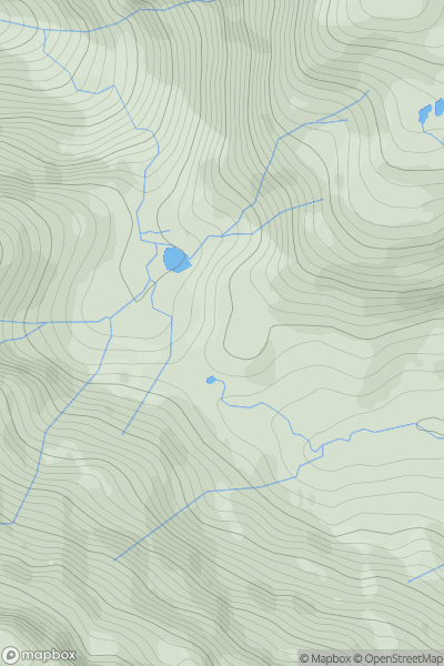 Thumbnail image for Aird Chadhachan showing contour plot for surrounding peak