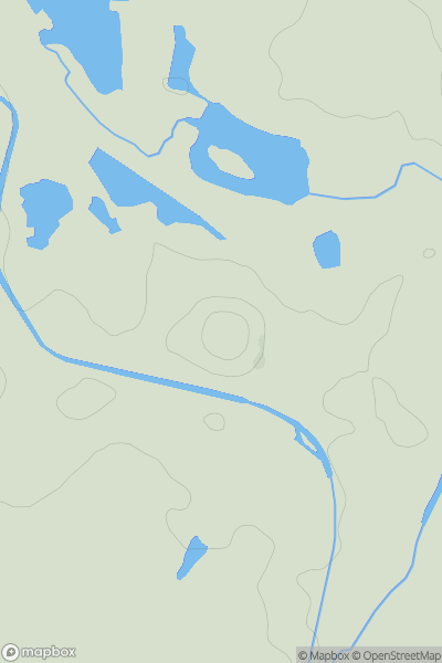 Thumbnail image for Pooley Country Park showing contour plot for surrounding peak