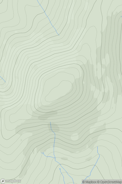 Thumbnail image for Hownam Law showing contour plot for surrounding peak