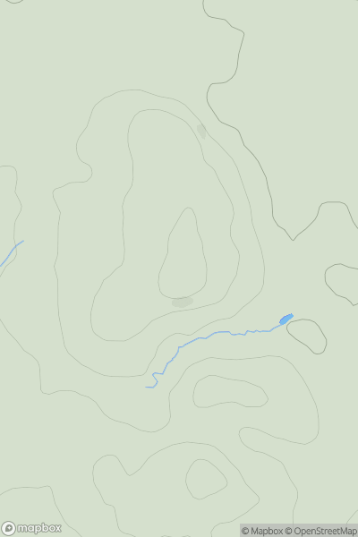 Thumbnail image for Prospect Mount showing contour plot for surrounding peak