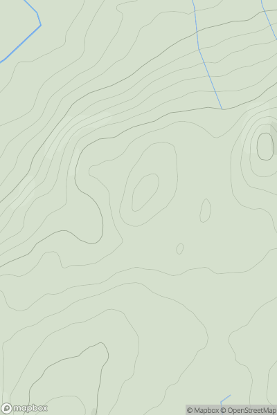 Thumbnail image for Lease Knott showing contour plot for surrounding peak