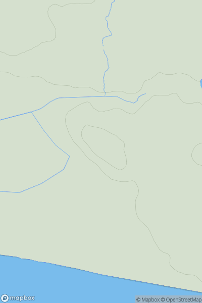 Thumbnail image for Penychain showing contour plot for surrounding peak