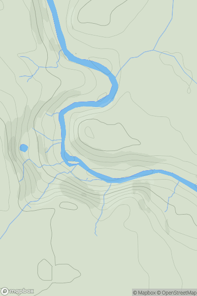Thumbnail image for Magdalen Field showing contour plot for surrounding peak
