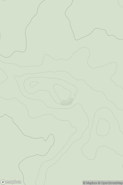 Thumbnail image for Elbury Hill showing contour plot for surrounding peak