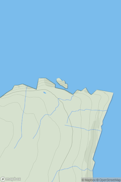 Thumbnail image for Clett showing contour plot for surrounding peak