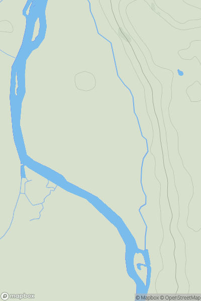 Thumbnail image for Wargrave Island showing contour plot for surrounding peak