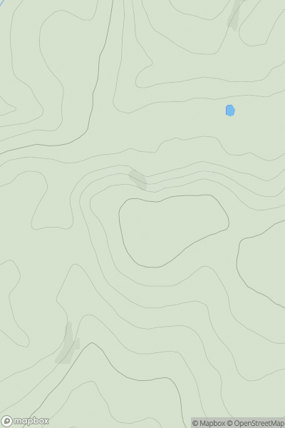 Thumbnail image for Lochlands Hill showing contour plot for surrounding peak