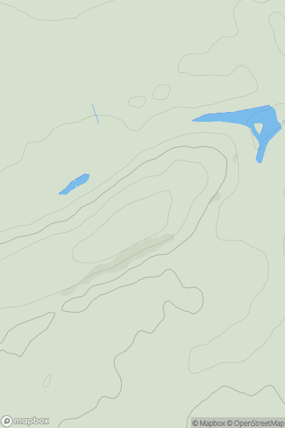 Thumbnail image for Anne Bower Hill showing contour plot for surrounding peak