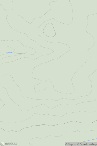 Thumbnail image for Hill showing contour plot for surrounding peak