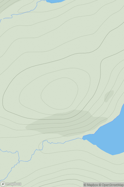 Thumbnail image for The Heog showing contour plot for surrounding peak