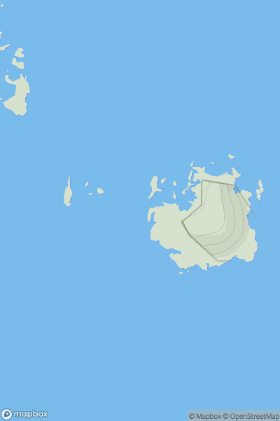 Thumbnail image for Barlcudda showing contour plot for surrounding peak