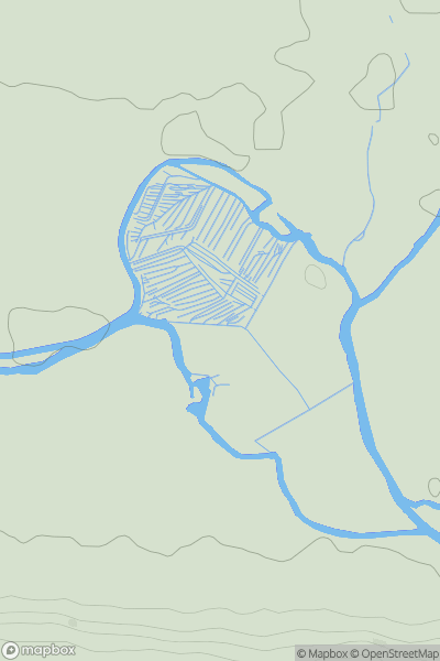 Thumbnail image for Harnham Water Meadows showing contour plot for surrounding peak