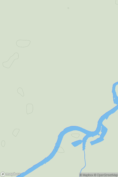 Thumbnail image for Newark Island showing contour plot for surrounding peak