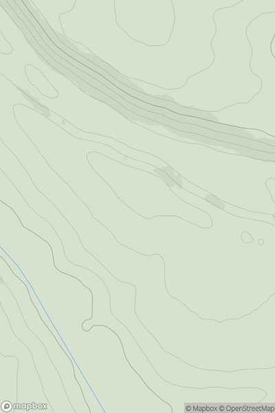 Thumbnail image for Turaraich showing contour plot for surrounding peak