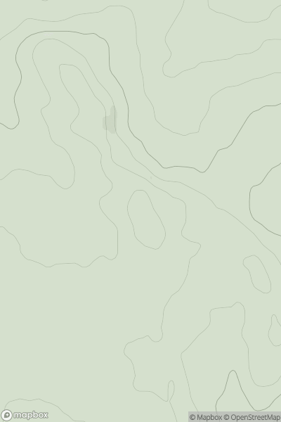 Thumbnail image for Sedgley Beacon showing contour plot for surrounding peak