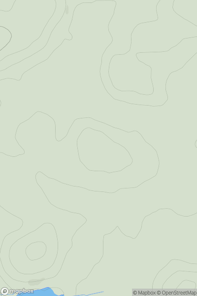 Thumbnail image for Waspber Hill showing contour plot for surrounding peak