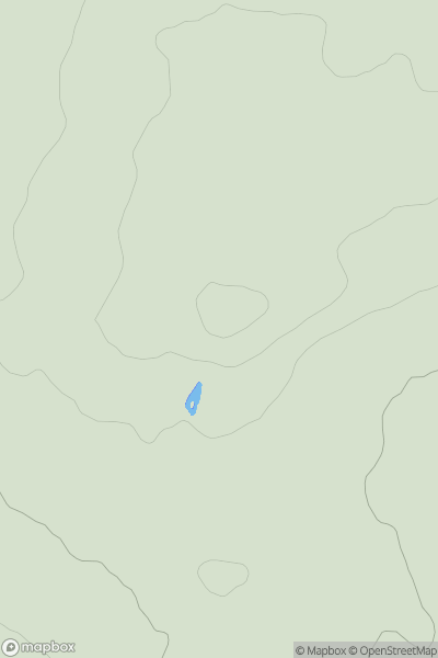 Thumbnail image for Kingston Hill showing contour plot for surrounding peak