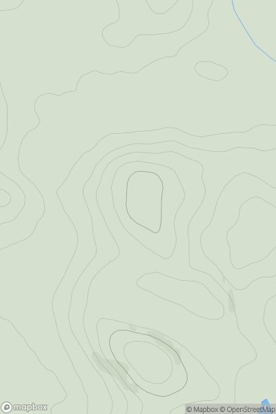 Thumbnail image for Crane Field Hill showing contour plot for surrounding peak