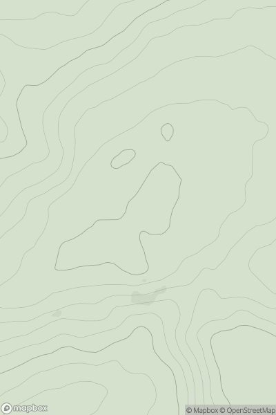 Thumbnail image for Margett's Hill showing contour plot for surrounding peak