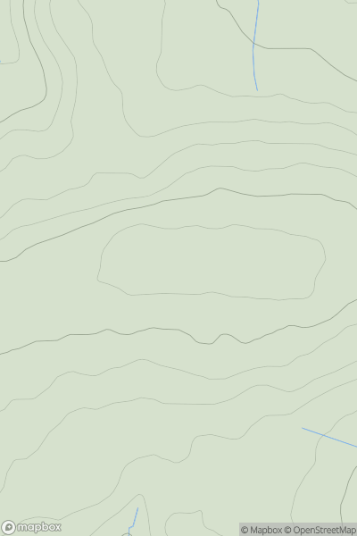 Thumbnail image for Brandon Hill showing contour plot for surrounding peak