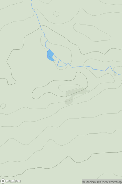 Thumbnail image for Balcarres Craig showing contour plot for surrounding peak