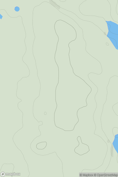 Thumbnail image for Macneilie Hill showing contour plot for surrounding peak