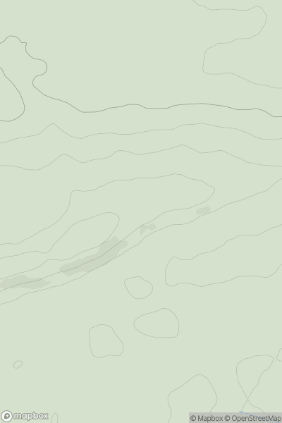 Thumbnail image for Keir Brae showing contour plot for surrounding peak