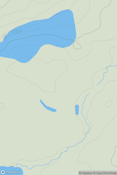 Thumbnail image for St Ninians East showing contour plot for surrounding peak