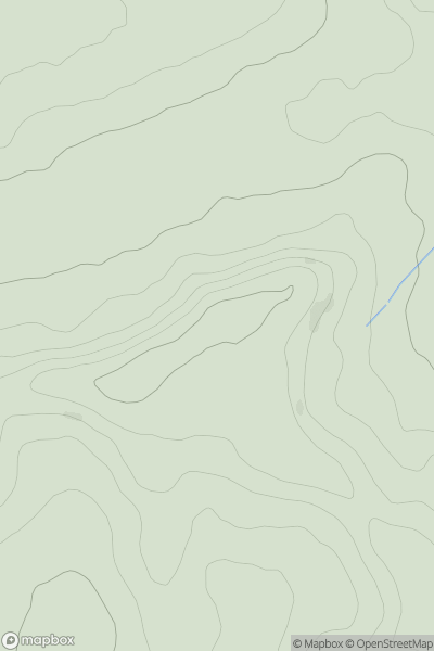 Thumbnail image for Shitterton Hill showing contour plot for surrounding peak