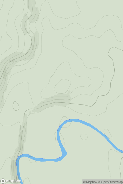 Thumbnail image for Tedney Hill showing contour plot for surrounding peak