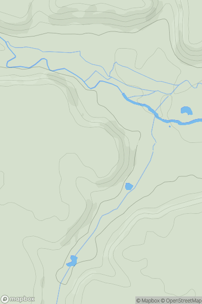 Thumbnail image for Aaron's Hill showing contour plot for surrounding peak