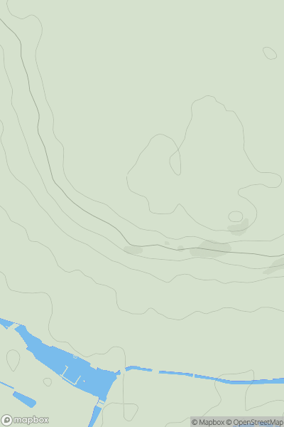 Thumbnail image for Lincoln Castle showing contour plot for surrounding peak
