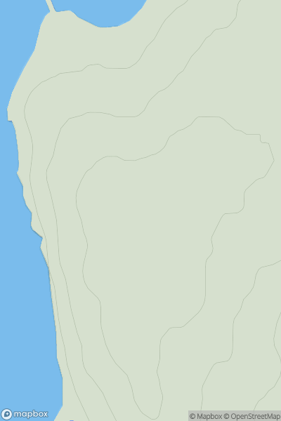 Thumbnail image for Northtown Hill showing contour plot for surrounding peak