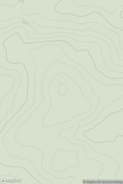 Thumbnail image for Craigmore Hill (Yeaman summit) showing contour plot for surrounding peak