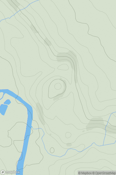 Thumbnail image for Swinsy Hill showing contour plot for surrounding peak
