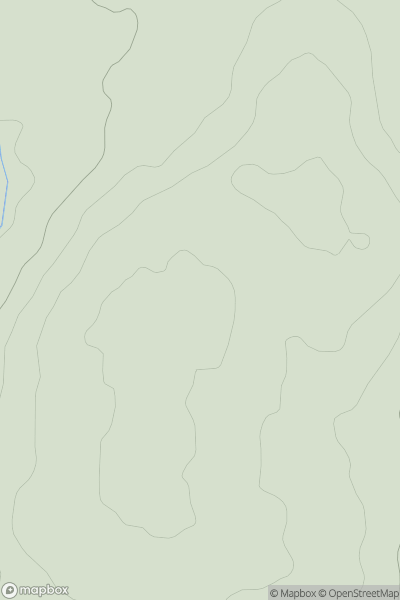 Thumbnail image for Blackwoodridge showing contour plot for surrounding peak