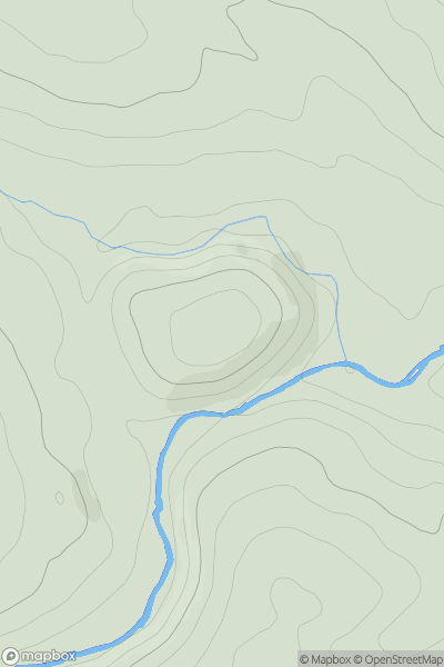 Thumbnail image for Torr Wood showing contour plot for surrounding peak