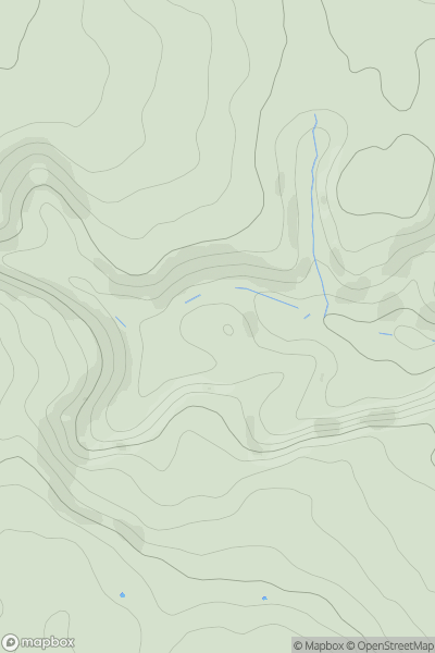 Thumbnail image for Darlton Quarry showing contour plot for surrounding peak