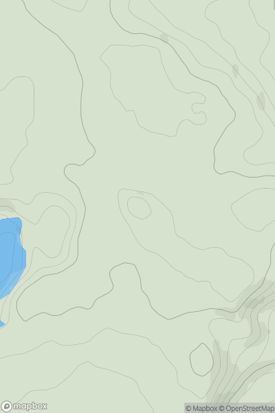 Thumbnail image for Waterswallows Hill showing contour plot for surrounding peak