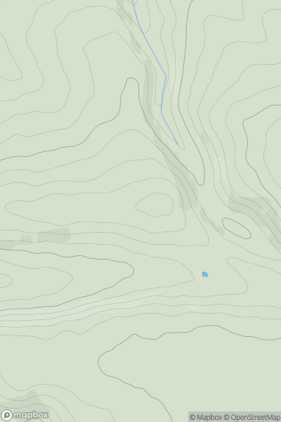 Thumbnail image for Cuck Hill showing contour plot for surrounding peak