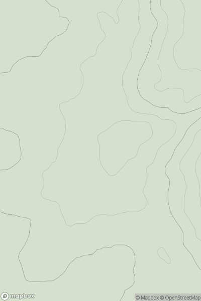 Thumbnail image for Brogborough Hill showing contour plot for surrounding peak