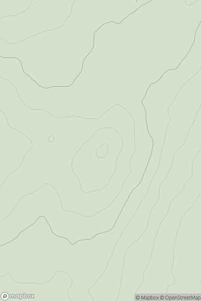 Thumbnail image for Top of the Fell showing contour plot for surrounding peak