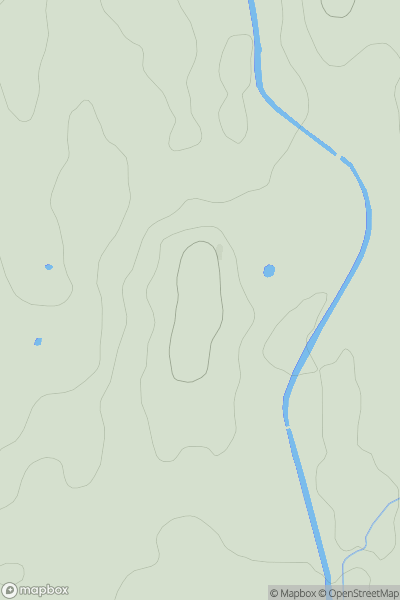 Thumbnail image for Stodday Hill showing contour plot for surrounding peak