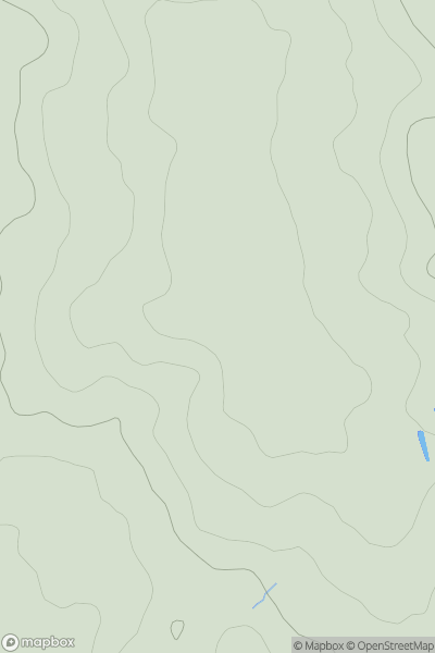 Thumbnail image for Sandy Lane showing contour plot for surrounding peak