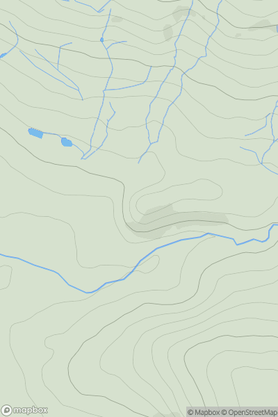 Thumbnail image for Pennyvenie Colliery showing contour plot for surrounding peak