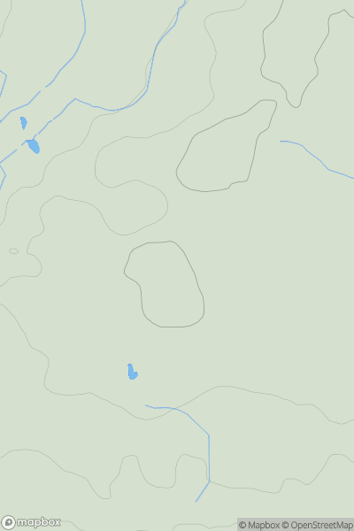 Thumbnail image for Comley Hill showing contour plot for surrounding peak